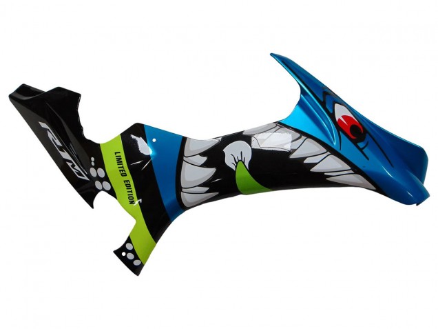 Carenados Moto Yamaha YZF R1 2015-2019 - Azul Verde Negro Tiburón Asequibles