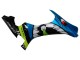 Carenados Moto Yamaha YZF R1 2015-2019 - Azul Verde Negro Tiburón Asequibles