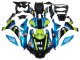 Carenados Moto Yamaha YZF R1 2015-2019 - Azul Verde Negro Tiburón Asequibles