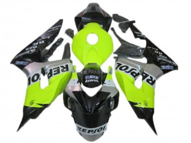 Carenados Moto Honda CBR1000RR 2006-2007 - Verde Plata Negro Brillante Repsol Asequibles