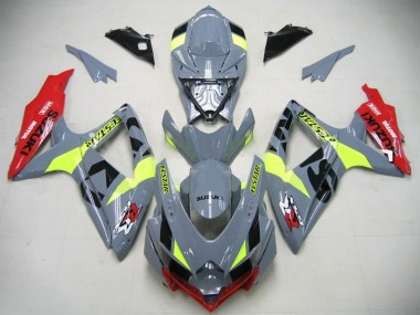 Carenados Moto GSXR750 K6 2006-2007 - Nardo Gris Neon Verde Rojo Ecstar Asequibles