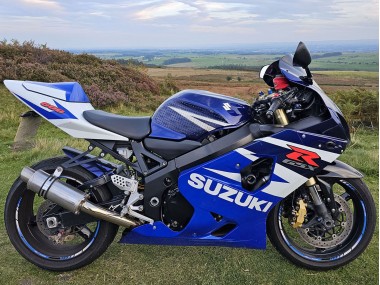 Carenados Moto Suzuki GSXR 600 2004-2005 - Azul Blanco Rojo Asequibles