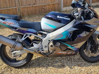 Carenados Moto Kawasaki Ninja ZX9R 2002-2003 - Azul Plata Asequibles