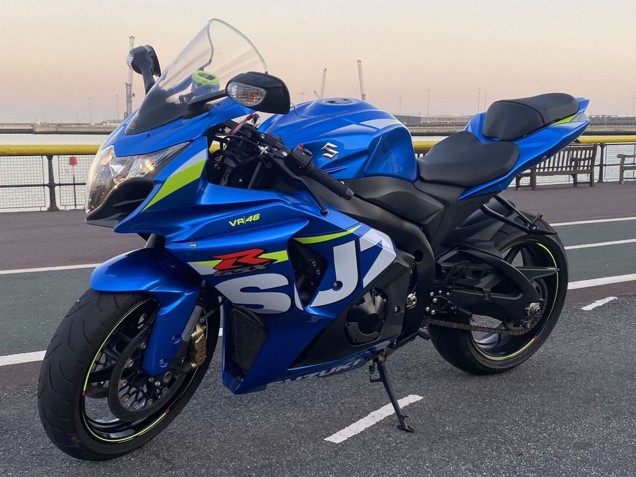 Carenados Moto Suzuki GSXR 1000 2009-2016 - Azul Verde Blanco Asequibles