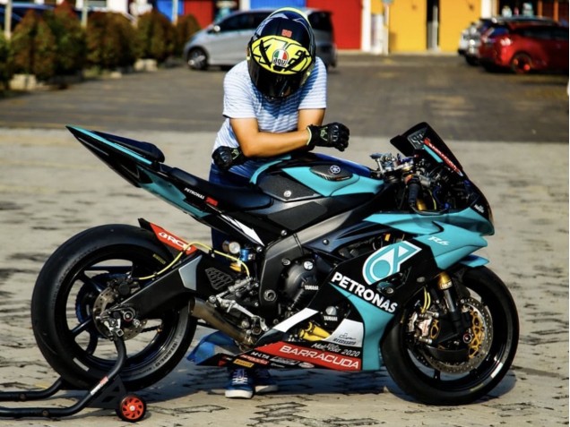 Carenados Moto Yamaha YZF R6 2008-2016 - Verde Claro Blanco Negro Petronas Asequibles