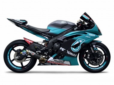 Carenados Moto Yamaha YZF R6 2008-2016 - Verde Claro Blanco Negro Petronas Asequibles