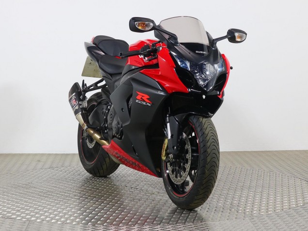 Carenado Moto Suzuki GSXR 1000 2009-2016 - Rojo Negro Asequibles